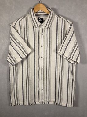WXYZ Mfg. Co. branded striped shirt (R527)